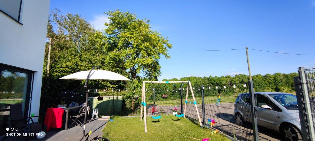 Neue Doppelhaushaelfte Mit Terrasse, Balkon Und Garten Remscheid Eksteriør bilde
